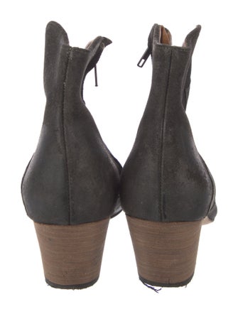 Isabel Marant Suede Western Boots