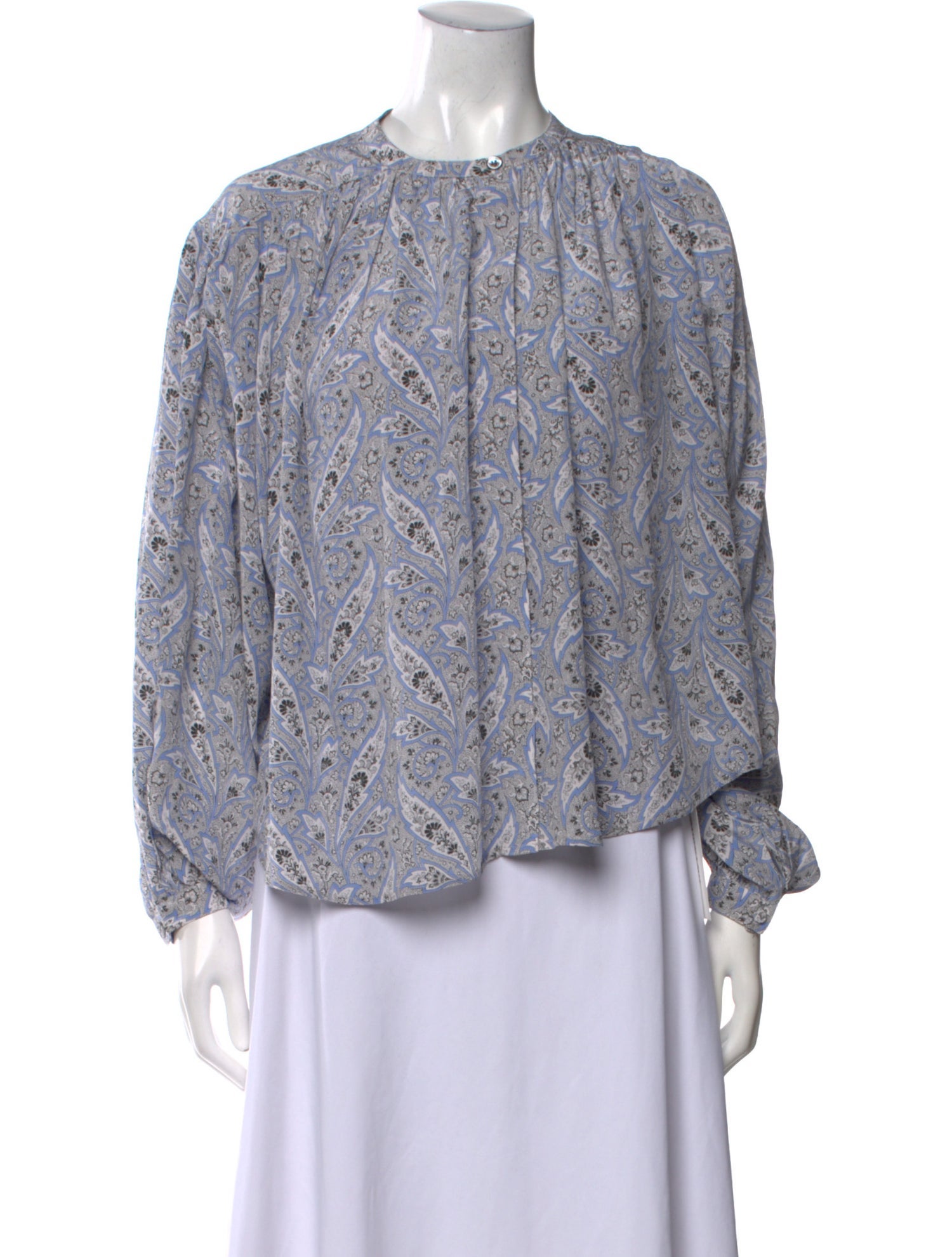 Isabel Marant Silk Printed Blouse w/ Tags