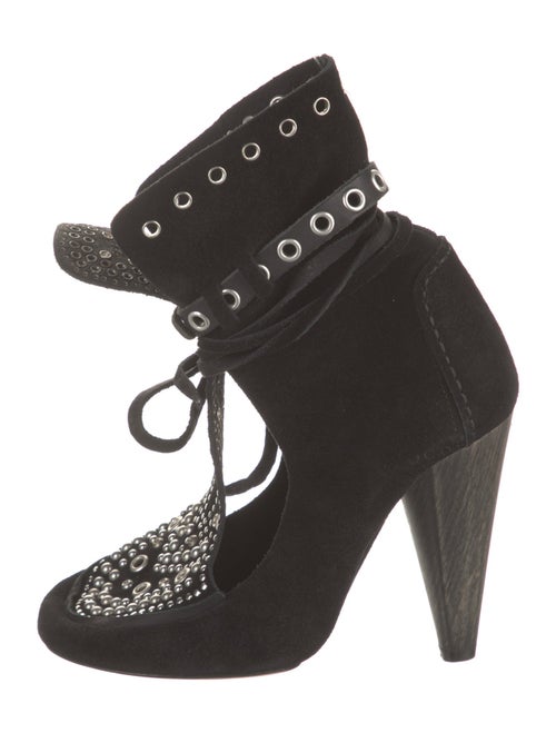 Isabel Marant Suede Studded Accents Pumps