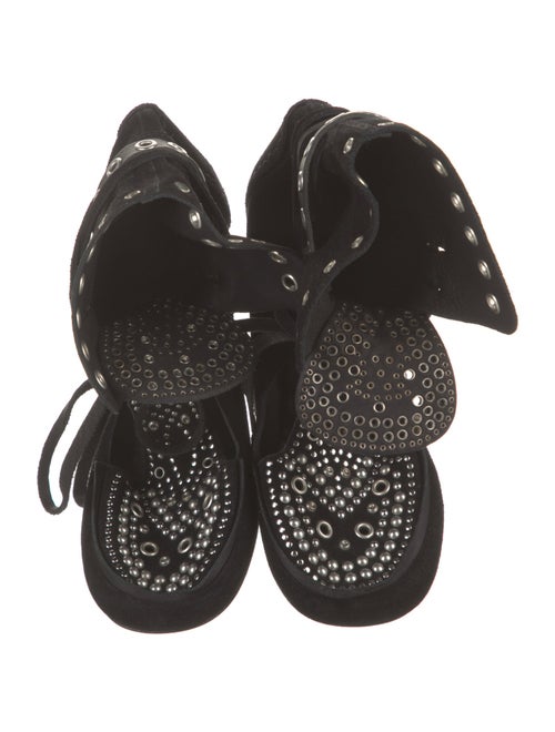 Isabel Marant Suede Studded Accents Pumps
