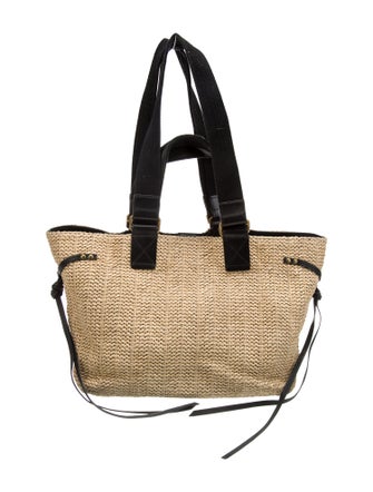 Isabel Marant Raffia Shoulder Bag