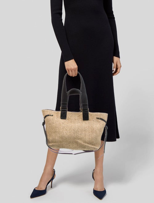 Isabel Marant Raffia Shoulder Bag
