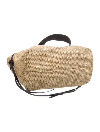Isabel Marant Raffia Shoulder Bag