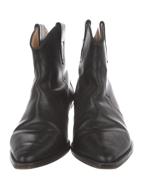 Isabel Marant Leather Western Boots