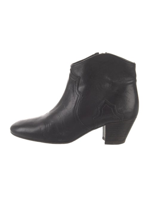 Isabel Marant Leather Western Boots