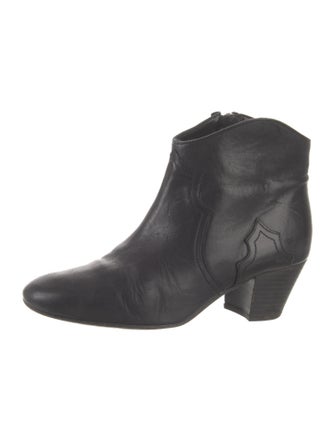 Isabel Marant Leather Western Boots