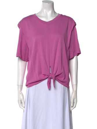 Isabel Marant Scoop Neck Short Sleeve T-Shirt