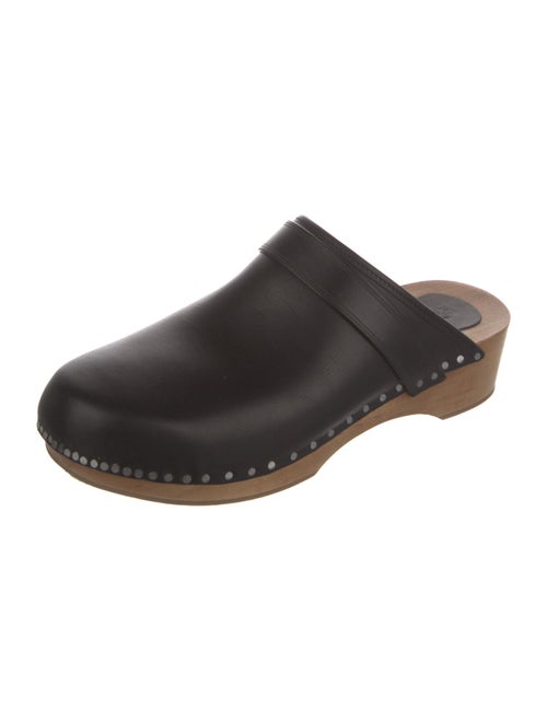 Isabel Marant Leather Studded Accents Mules