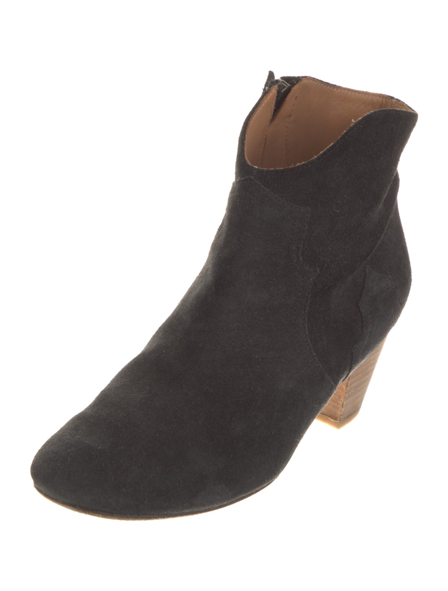Isabel Marant Suede Western Boots