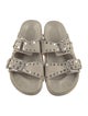 Isabel Marant Suede Studded Accents Slides