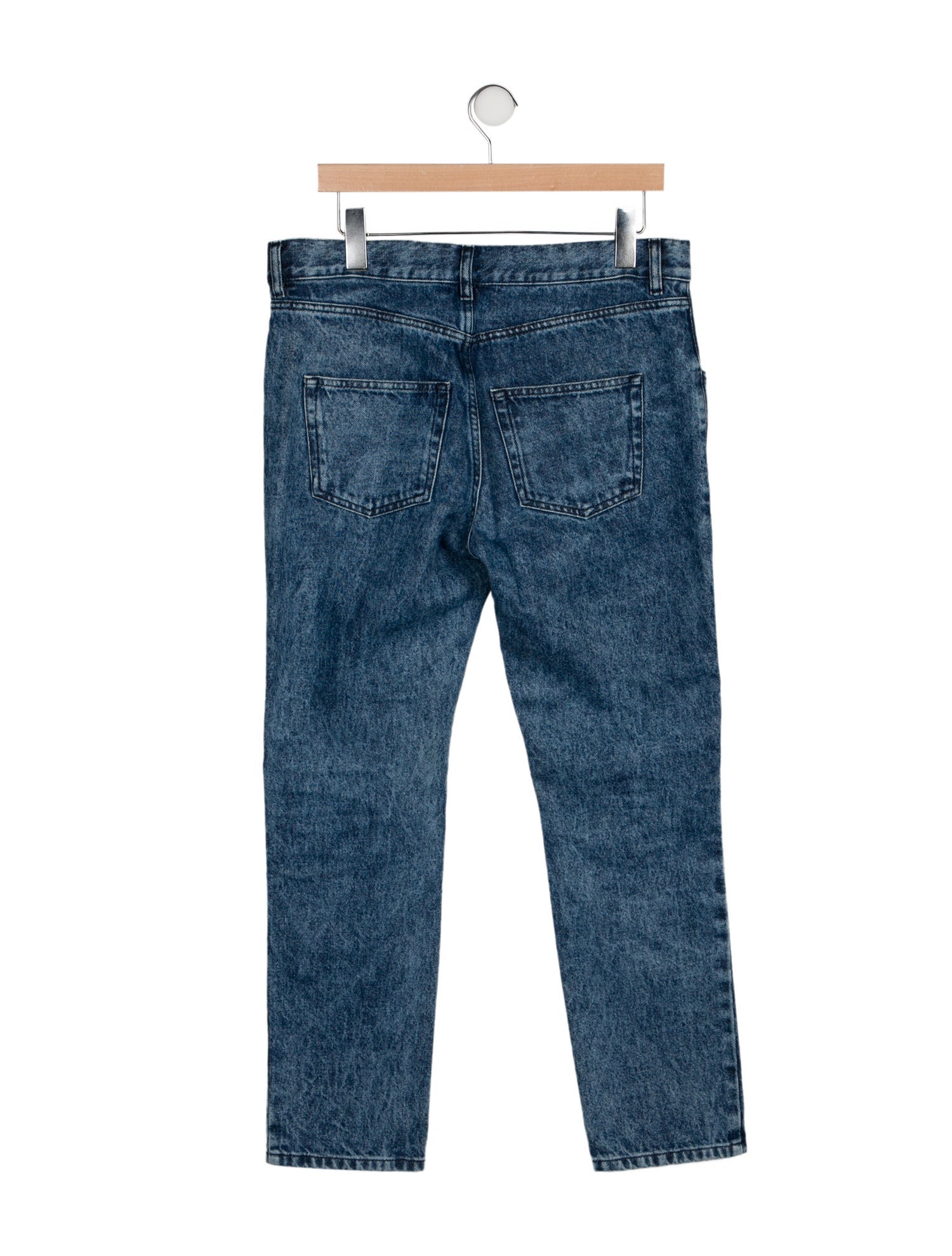 Isabel Marant Mid-Rise Straight Leg Jeans
