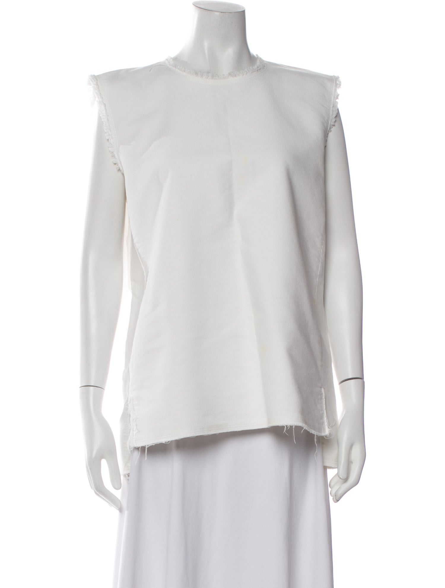 Isabel Marant Crew Neck Sleeveless Blouse