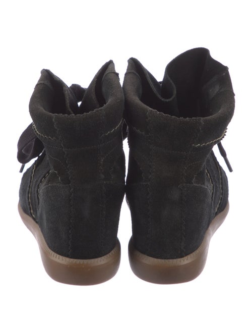 Isabel Marant Suede Wedge Sneakers