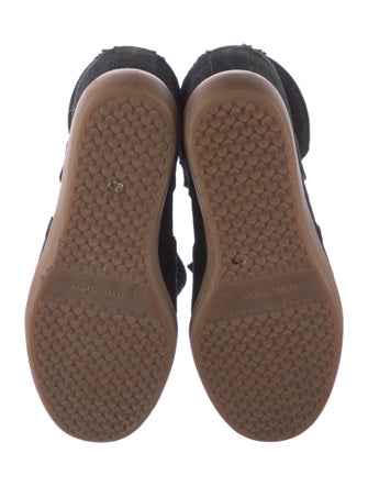 Isabel Marant Suede Wedge Sneakers