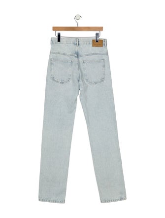 Isabel Marant High-Rise Straight Leg Jeans