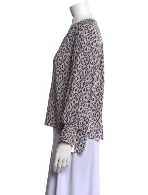 Isabel Marant Silk Printed Blouse