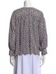 Isabel Marant Silk Printed Blouse