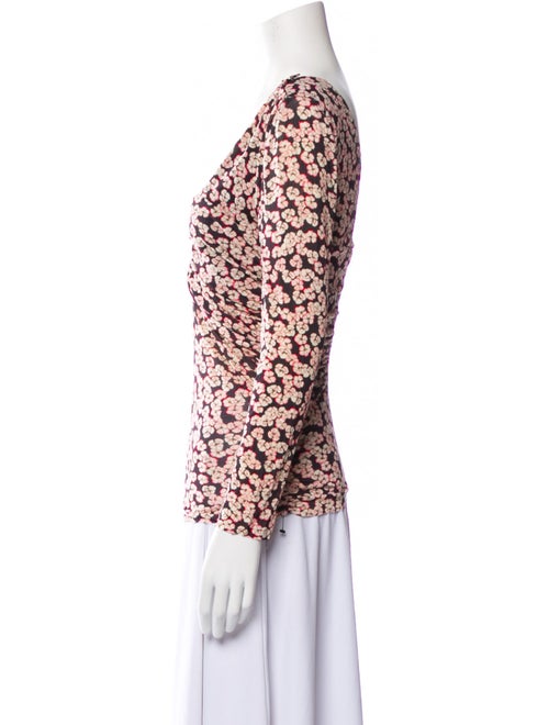 Isabel Marant Printed V-Neck Blouse