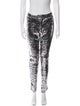 Isabel Marant Floral Print Skinny Leg Pants