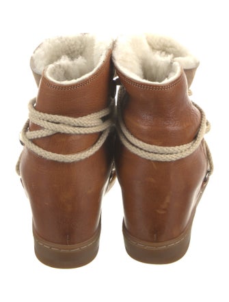 Isabel Marant Suede Wedge Sneakers