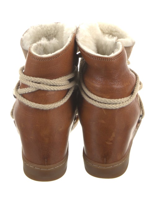 Isabel Marant Suede Wedge Sneakers