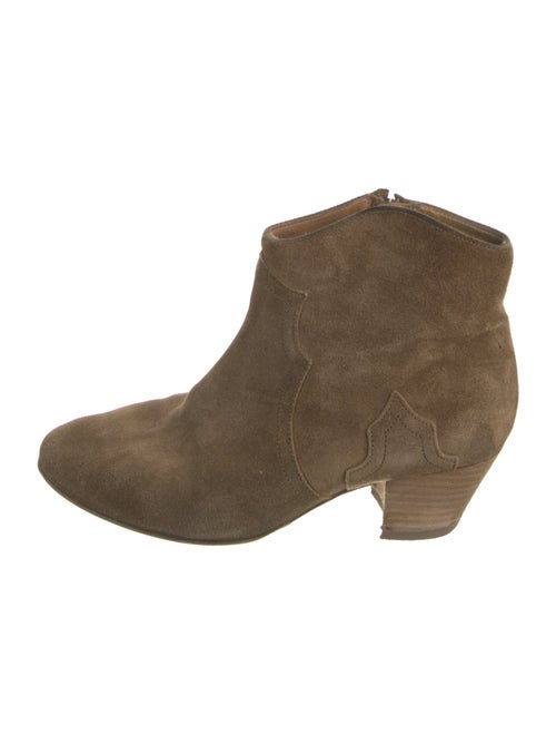 Isabel Marant Suede Western Boots