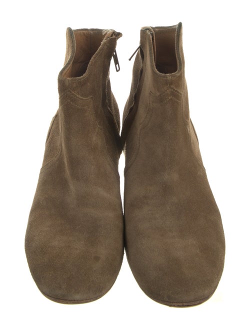 Isabel Marant Suede Western Boots