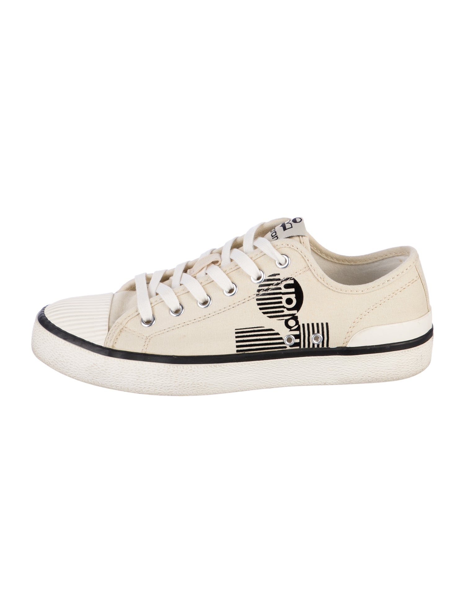 Isabel Marant Canvas Printed Sneakers