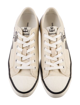 Isabel Marant Canvas Printed Sneakers