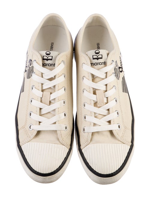 Isabel Marant Canvas Printed Sneakers