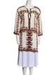 Isabel Marant Printed V-Neck Tunic