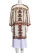Isabel Marant Printed V-Neck Tunic