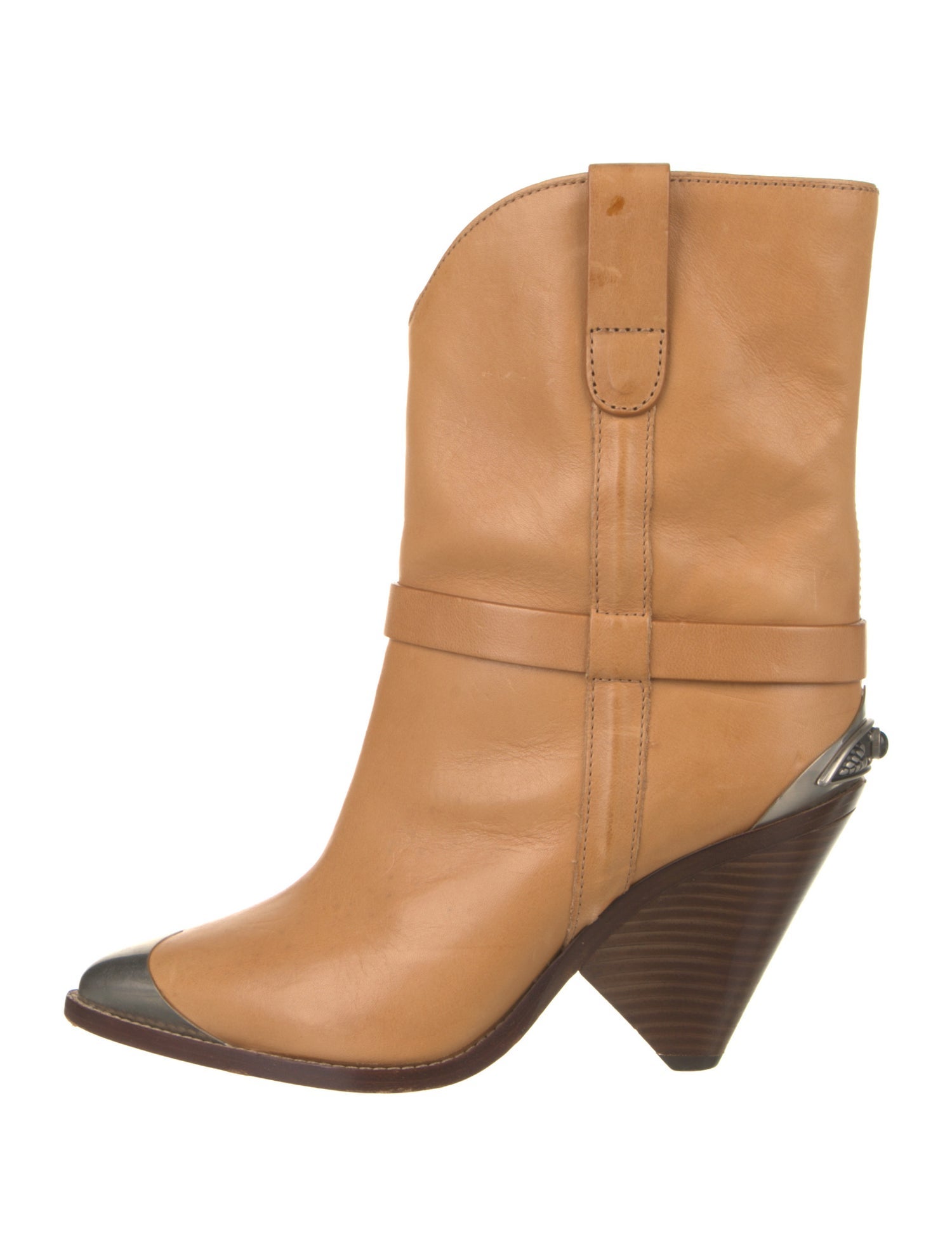 Isabel Marant Leather Western Boots