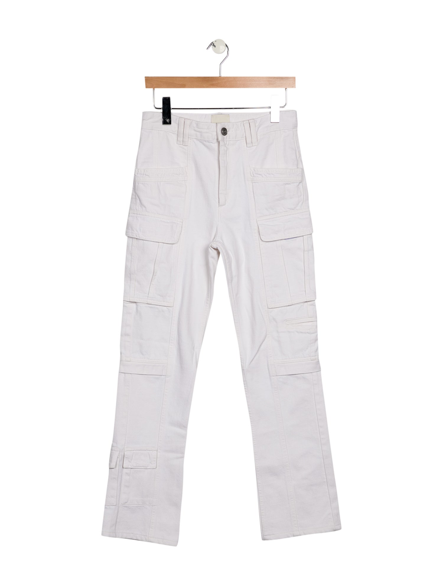 Isabel Marant High-Rise Straight Leg Jeans
