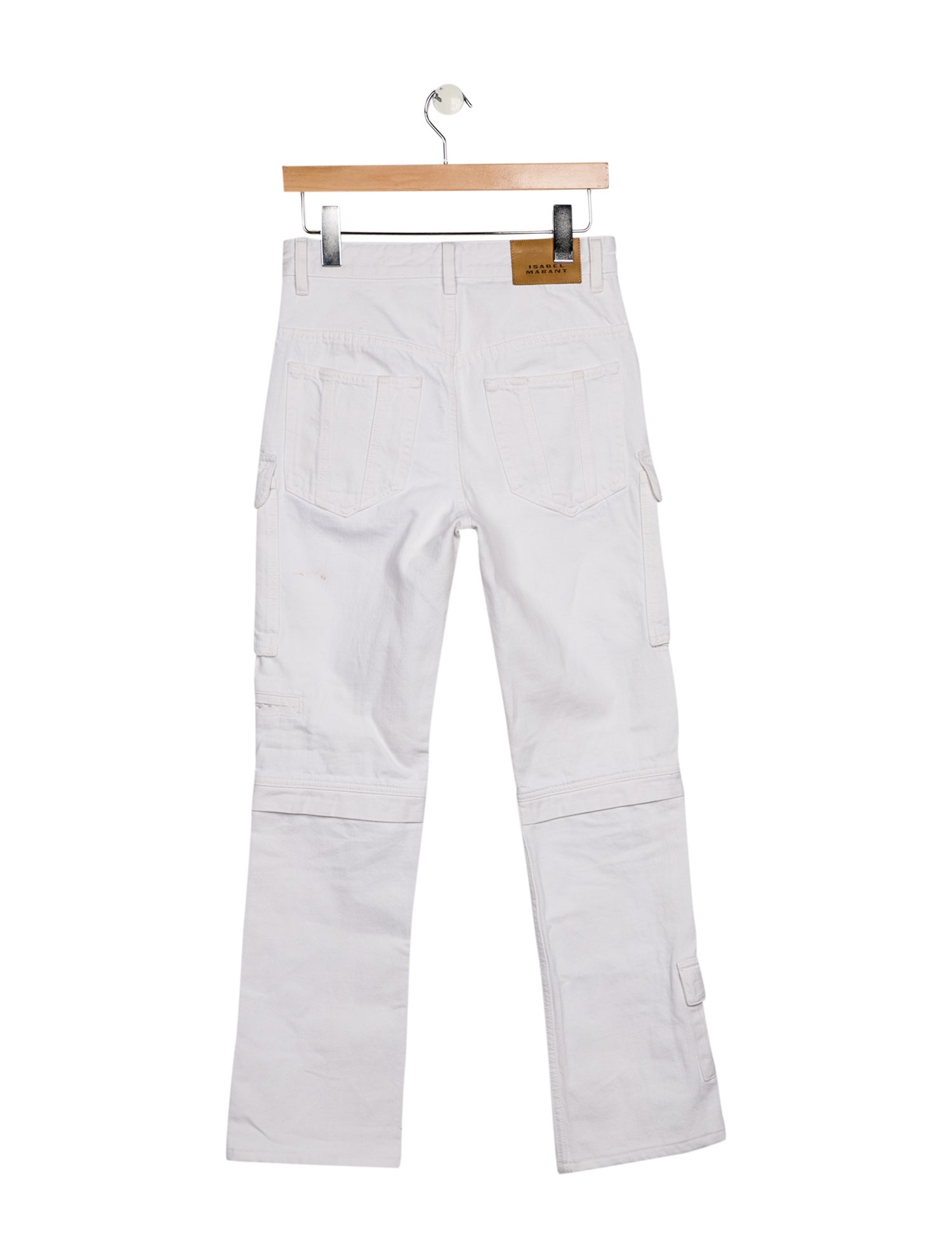 Isabel Marant High-Rise Straight Leg Jeans