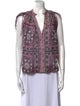 Isabel Marant Silk Printed Blouse