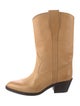 Isabel Marant Leather Western Boots