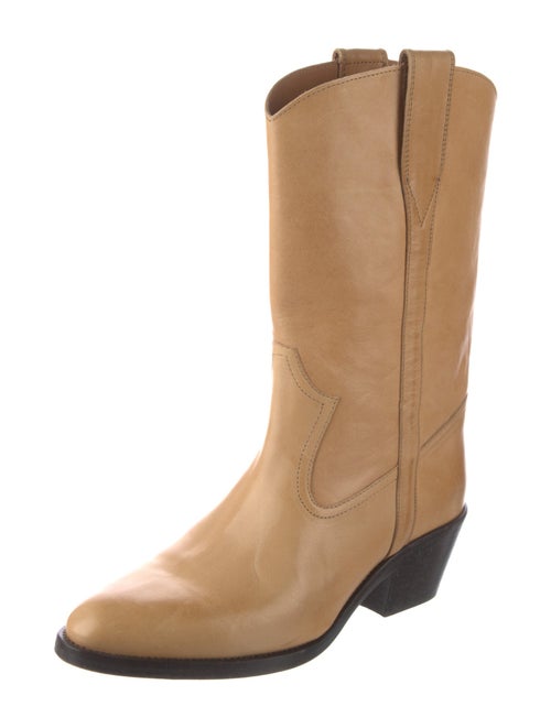Isabel Marant Leather Western Boots