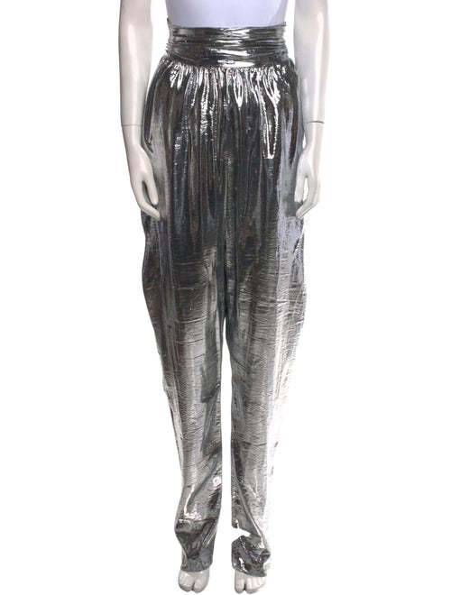 Isabel Marant Silk Straight Leg Pants