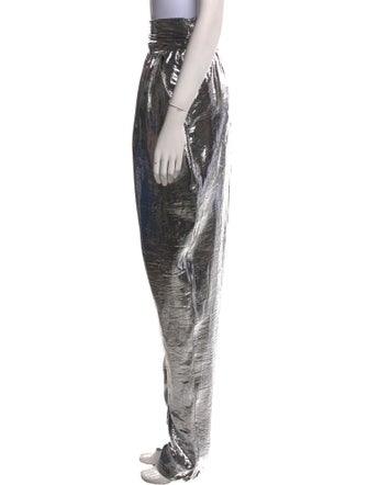 Isabel Marant Silk Straight Leg Pants