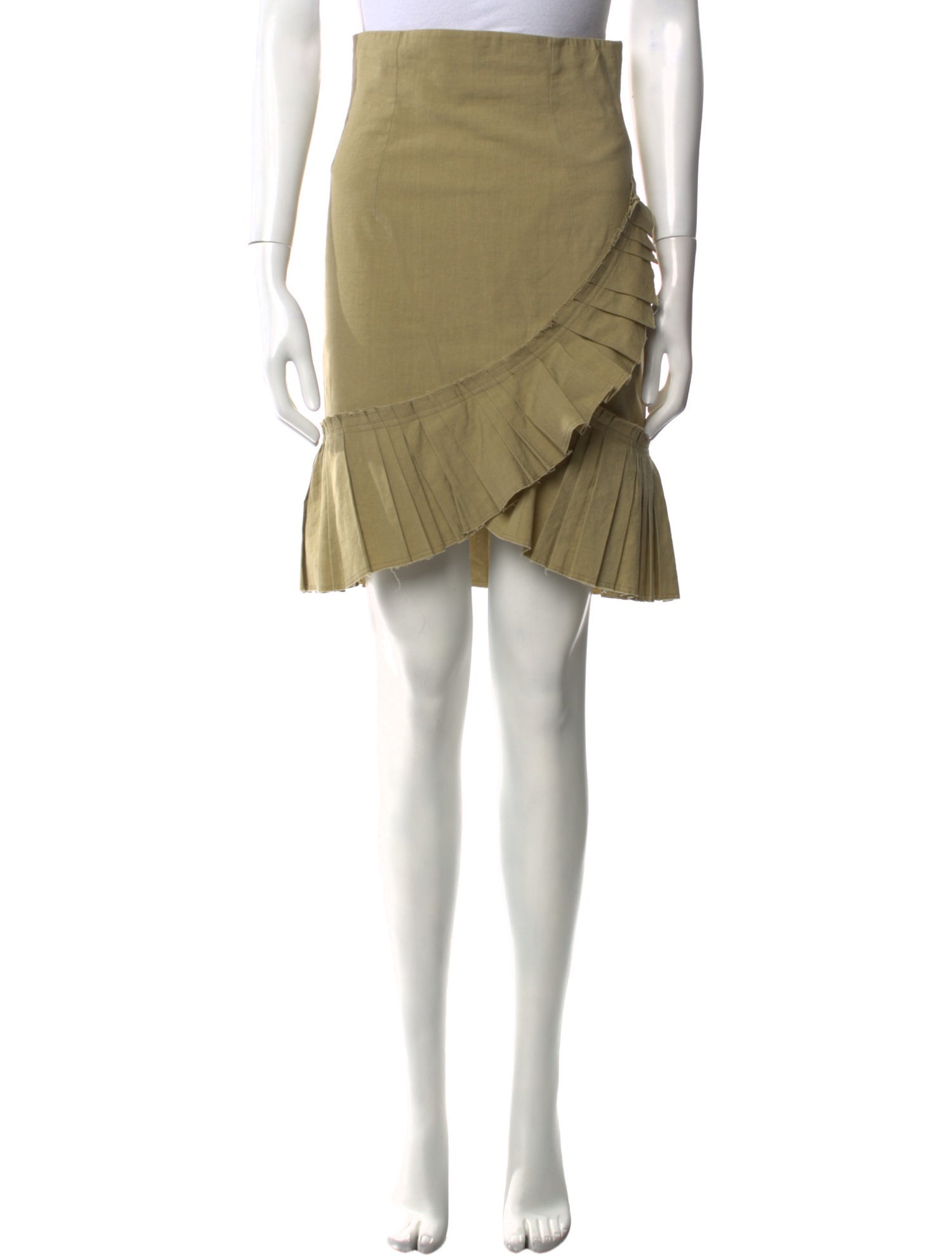 Isabel Marant Linen Knee-Length Skirt
