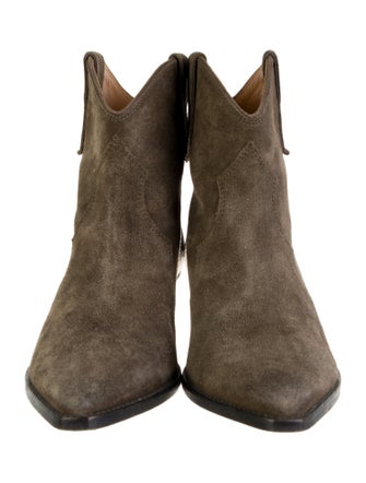 Isabel Marant Suede Western Boots