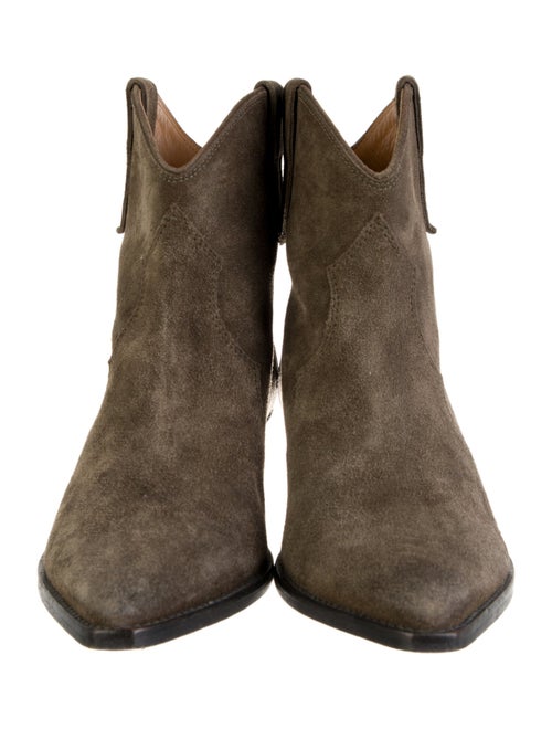 Isabel Marant Suede Western Boots