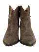 Isabel Marant Suede Western Boots