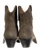 Isabel Marant Suede Western Boots