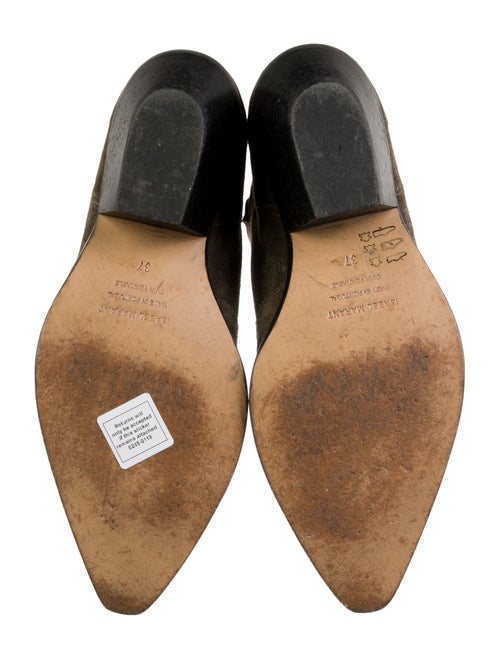 Isabel Marant Suede Western Boots