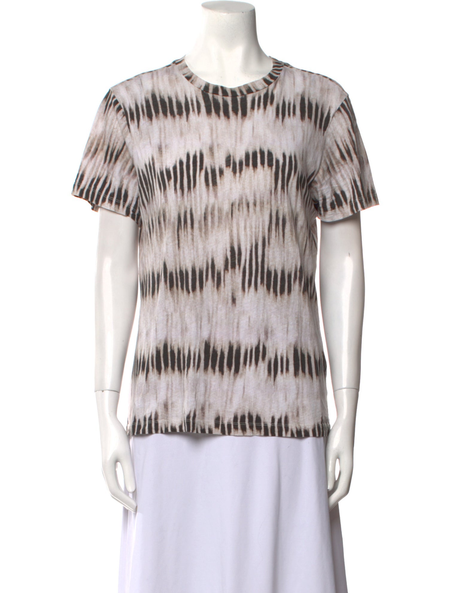 Isabel Marant Tie-Dye Print Crew Neck T-Shirt