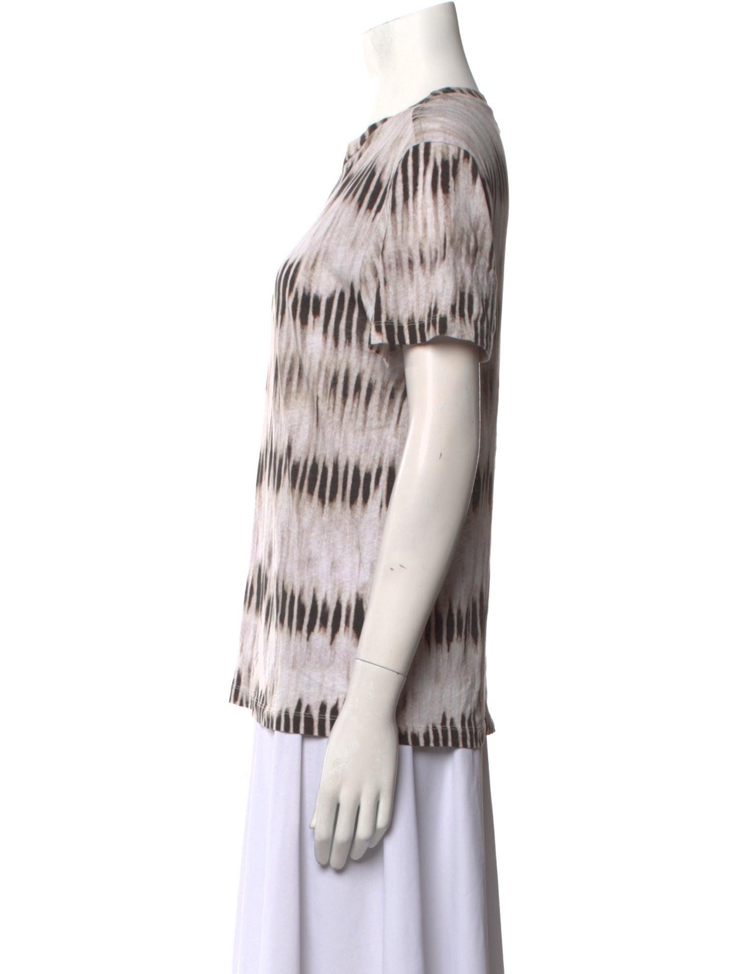 Isabel Marant Tie-Dye Print Crew Neck T-Shirt