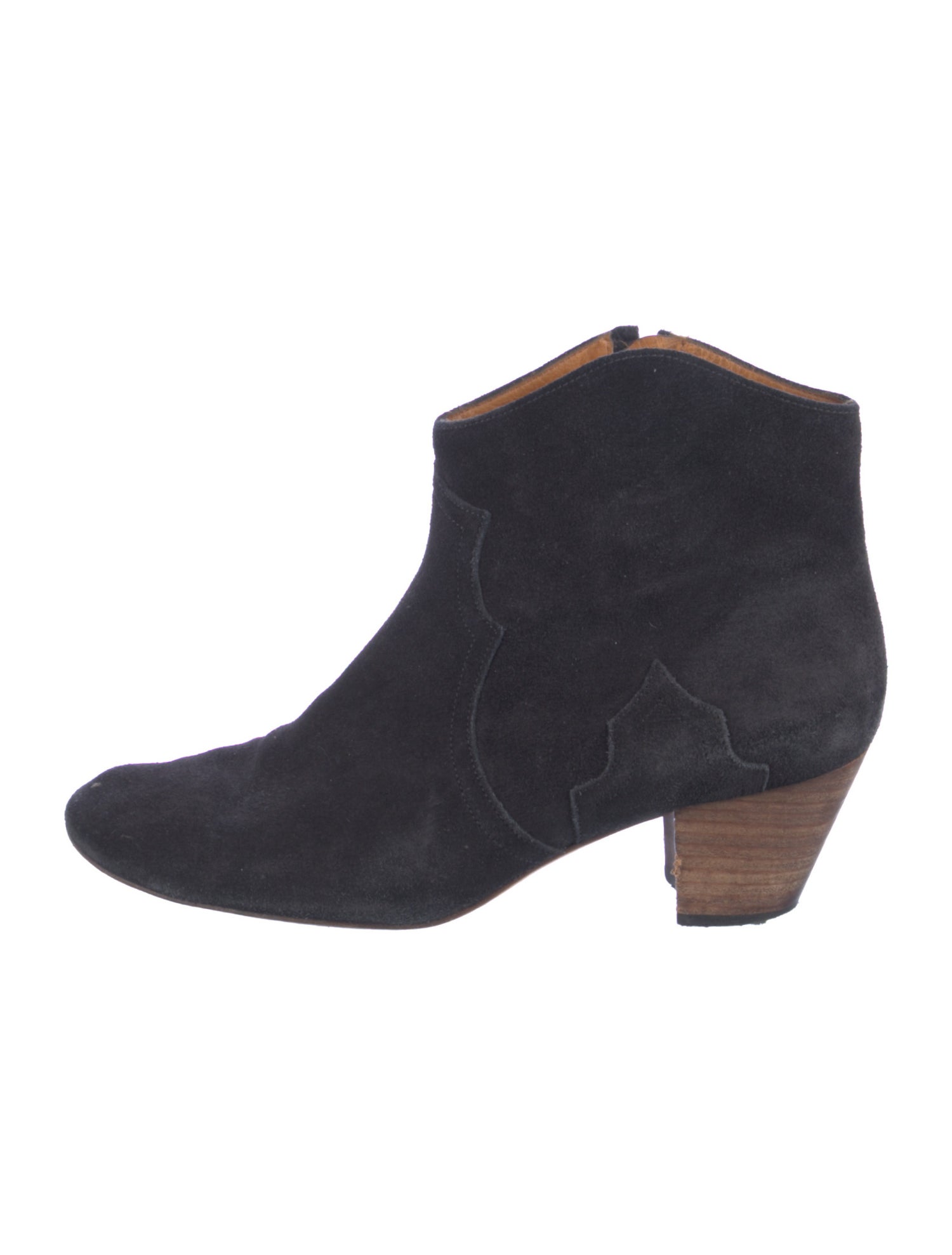 Isabel Marant Suede Western Boots