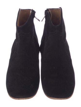 Isabel Marant Suede Western Boots